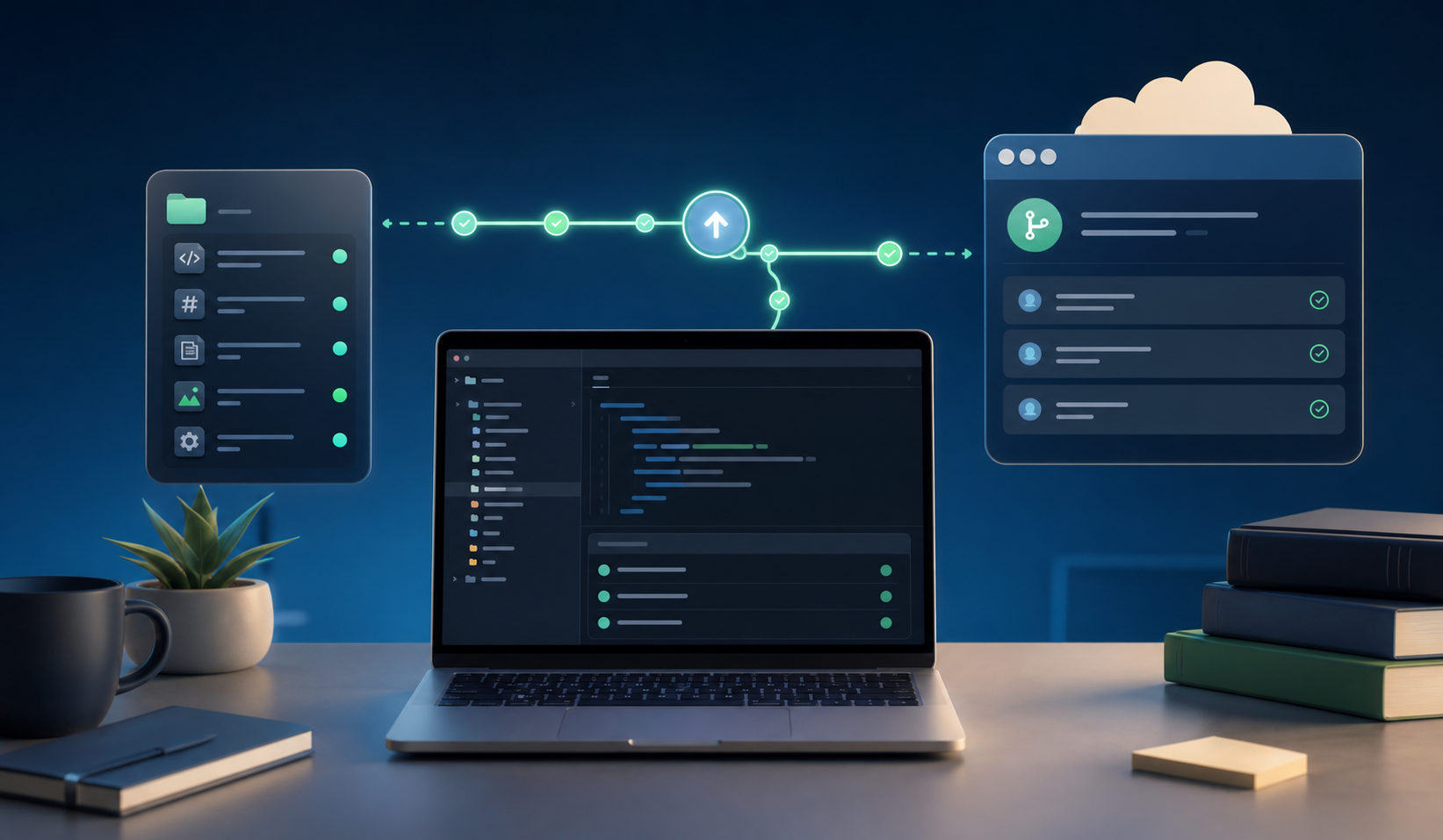 Cover image for Getting Started with GitHub: From Creating a Repository to Your First Push